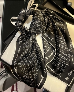 99新 香奈儿chanel丝巾发带 两用经典款