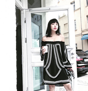 马总masami 张悦儿同款 madeinam重工手工钉珠民