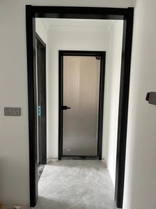 全新定做级窄卫生间门单包680一套超白长虹玻璃门