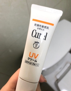 000人付款淘宝curel珂润敏感肌防晒隔离霜30g面部专用 spf30皮特