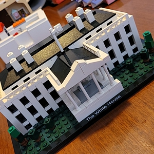 2012版 lego21006 白宫,出成品.