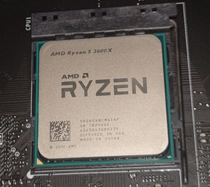 【出】锐龙amd2600x cpu电脑处理器,刚拆机,有盒装