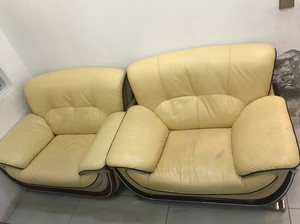 舒丽雅真皮沙发