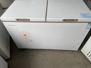 318升美菱双温冰柜一台,9成新以上,长130宽65