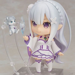 艾米莉亚q版换脸,关节可动手办,现货