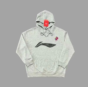 全新李宁cba篮球帽衫卫衣保暖长袖训练热身服投篮服