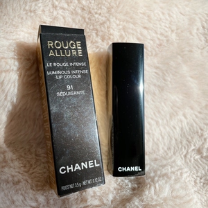 包邮 chanel 香奈儿魅力丝绒唇膏哑光持色口红91号