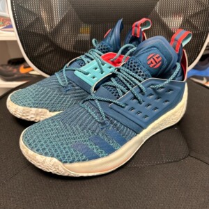 44码 二手原盒 哈登2 蓝红 正品 实战篮球鞋