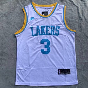 戴维斯3号湖人23赛季城市版球衣 nba刺绣篮球服 男女休闲_阿里巴巴找