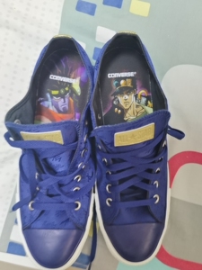 jojo奇妙冒险 空条承太郎匡威converse联名板鞋帆布