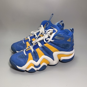 二手44码 阿迪达斯 adidas crazy 8 黄蓝白