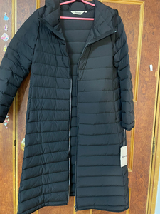 tengs滕氏旗下sanong萨侬女士秋冬中长款羽绒服白鸭绒