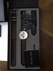 Massimo dutti 男士绝版大表盘手表