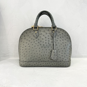 lv鸵鸟皮贝壳包中号 属于收藏版的哦 稀有皮很少有买来时6