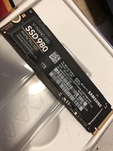三星980 1t全新 国行在保 固态硬盘1tb,官方仓的货