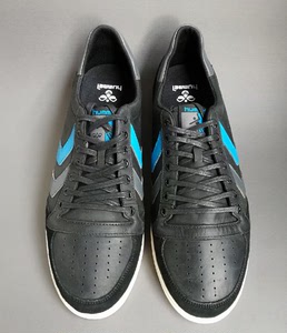 丹麦运动服饰品牌hummel大黄蜂全牛皮休闲鞋