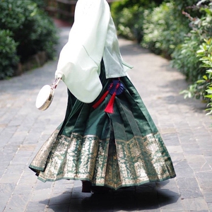 衿娥明制* 五谷丰登*马面裙*汉服女下裙