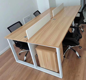 四人办公桌（尺寸看图片）桌子138/位：4人位价格552元：