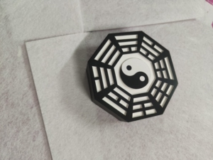 东方 魔理沙 八卦炉cos道具,电子发光器发光   表面上镂