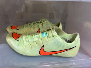 耐克fly3短跑钉鞋40码牛油果配色  nike jafly