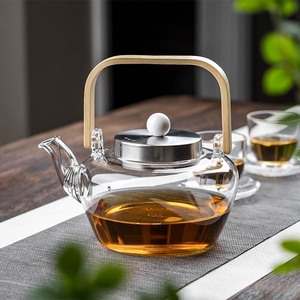 奇高chikao日式玻璃茶壶茶具煮茶过滤泡茶器带盖耐高温花茶