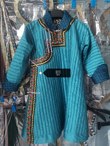 乌珠穆沁袍子图片图片