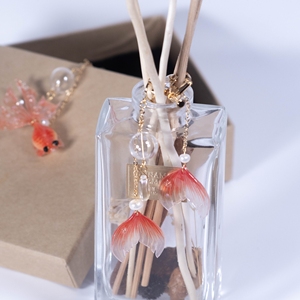 热缩片  仙女款清新鱼尾热缩片   清新仙女鱼尾  耳钉和耳