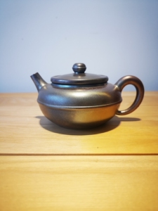 云南建水紫陶 【不二陶柴烧如意茶壶】