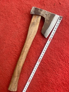 日本土佐青钢小钩斧夹钢线可见,品相完美包邮不议价