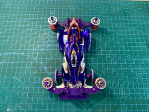 奥迪双钻  梦之队四驱车妖姬   龙头凤尾喷漆 全车奥迪零件