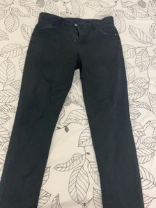 男士黑色休闲裤，Novachic，美特斯邦威旗下品牌，175