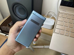 95新 蓝色绝版 京瓷701kc,702kc翻盖手机夏普60