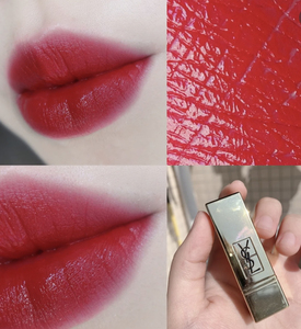 品牌型号 圣罗兰方管口红一号正红色