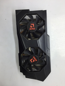 白牌 amd rx570 580 4g 8g 四铜管显卡散热