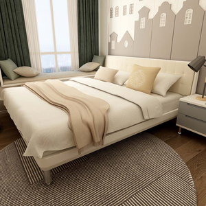 朗萨家私全新床,一米八两米尺寸均有,带图询价