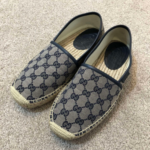 gucci 古驰 双g满logo渔夫鞋 38.5码 无配件