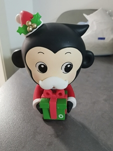 猿辅导圣诞小猿手办,只有图片上这个,不是礼盒,佛系出20元