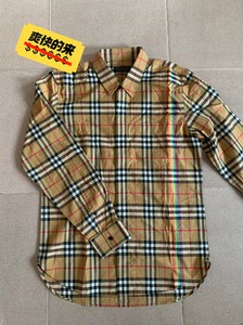 闲置bbr彩虹衬衫巴宝莉burberry彩虹条纹衬衫