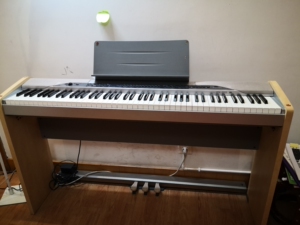 卡西欧88键数码电钢琴px310,孩子的自用琴,孩子想要木钢