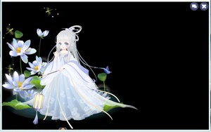 【奥比岛】魔力-并蒂花开白莲/并蒂花开红莲