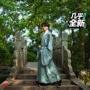 【东君汉服】明制绣花道袍*乘云*两色情侣款*情侣款汉服