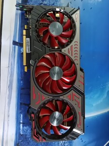 影驰rtx2060 gamer 6g 三风扇,三星颗粒,箱