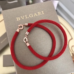 sirliy333淘宝意大利代购bvlgari/宝格丽新款diva小扇子红绳 蛇头扣