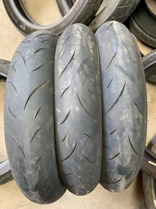 二手正新irc米其林倍耐力半热熔摩托车轮胎110 120 1