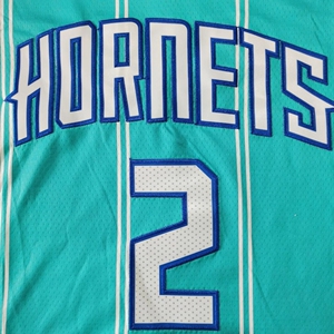 三球拉梅洛61鲍尔2号黄蜂球衣 nba刺绣篮球服比赛队服运动背