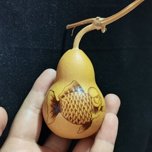 烙画葫芦金鱼