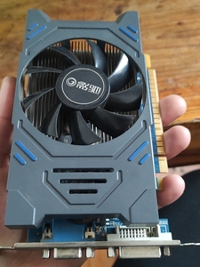 影驰  战将gt730显卡    鲁大师跑分4.7万分.电脑