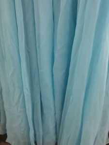 全新6米裙摆水蓝色蕾丝仙女连衣裙小礼服