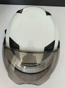 再也不会被罚款了,电动车必配头盔(蓝盾品牌),九成新,未用