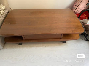 舒丽雅品牌家具 实木茶几 香江家居品牌店购入